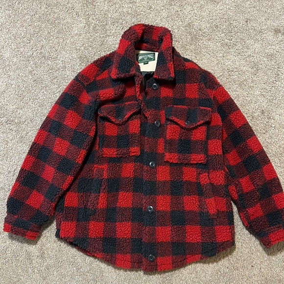 Oversized Flannel Jacket - Picture 1 of 2